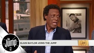 Elgin Baylor reflects on his historic career with the Lakers  The Jump  ESPN [upl. by Golanka]