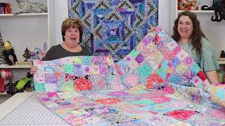 Kaffe Fassett Seed Packets Pastel Quilt Kit [upl. by Kassie200]