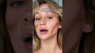 Model face vs Baby Face Contour which side do you prefer c sewphy makeuptutorial [upl. by Hahsia]