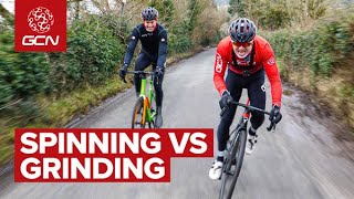 Spinning Vs Grinding The Ultimate Cycling Cadence Race [upl. by Rockefeller]