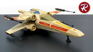 1978 Star Wars XWing Restoration  Luke Skywalker [upl. by Prisca]