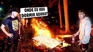 COM CAGUETA ACONTECE ISSO NA FAZENDA  LEO VAI TER DE DORMI NO CHÃO 🤣🤣🤣 [upl. by Lehacim43]