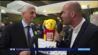 Hervé Morin en direct du Salon International de lAgriculture 2016 [upl. by Caryl198]