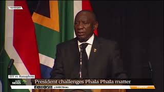 EFF vs Ramaphosa  Phala Phala matter challenged [upl. by Edouard368]