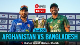 Bangladesh vs Afghanistan Live  2nd ODI LIVE [upl. by Ordisi750]