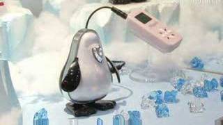 SEGA TOYS Dancing Penguin Speaker  DigInfo [upl. by Nnylyahs]