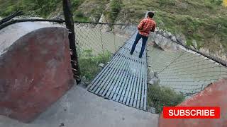 Nepal is Nothing Without Iron Bridges  Iron Bridge in Nepal  Nepal [upl. by Mehta]