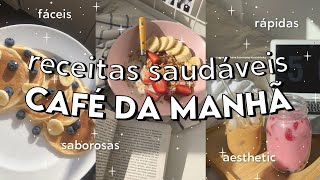 IDEIAS DE CAFÉ DA MANHÃ SAUDÁVEL  10 RECEITAS fáceis PINTEREST  Panqueca Avocado French Toast [upl. by Aramit]