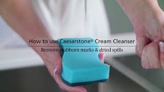 How to clean Caesarstone quartz benchtops [upl. by O'Connor562]