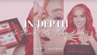 Artiste Custom Lash Tutorial with Abby Roberts  TATTI LASHES [upl. by Trabue126]