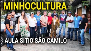 Minhocultura sexta Parte Curso realizado no Sítio São Camilo em Juquitiba [upl. by Whitby60]