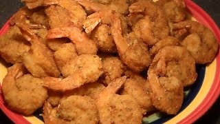 Easy Crispy Fried Shrimp Recipe How To Cook Delicious Fried Shrimp At Home [upl. by Killen711]