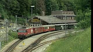 Swiss Railway Journeys  The SBB Brünig Line Part 2 [upl. by Ronald]