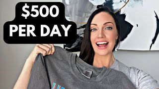 Earn 500 Per Day With This T Shirt Design Software No Skills Required [upl. by Inatirb]