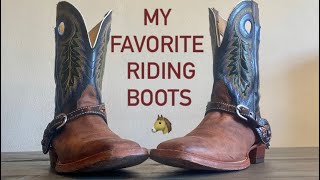 Nocona MD4700 my favorite riding boots [upl. by Araet]