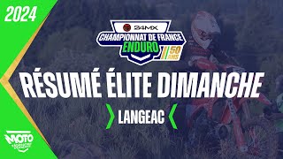 Résumé Élite dimanche à Langeac [upl. by Ennaeiluj]