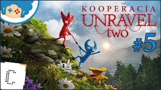 UNRAVEL 2 TWO PL ze Staszkiem 🏮 5 odc5 🎏 Rzeczny król dżungli  Gameplay po polsku coop [upl. by Nadda]