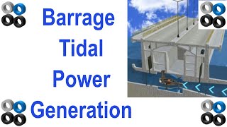 How Barrage Tidal Power Station Works [upl. by Ecneralc]