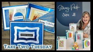 Take 2 Tuesday Class 42 featuring Sizzix 3D Embossing Folders with Limited Sizzix Teal Opulent Paper [upl. by Hospers]