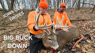 IOWA SHOTGUN DEER SEASON 2023 DEER DRIVES [upl. by Candra]