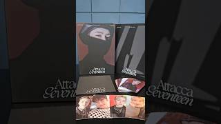 Seventeen 세븐틴  Unboxing 9th Mini Album Attacca Carat Version [upl. by Amsirac747]