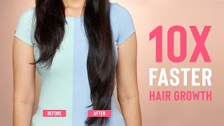 FASTEST way to grow your hair😱  Secrets for extra long hair🤫 [upl. by Arihday]