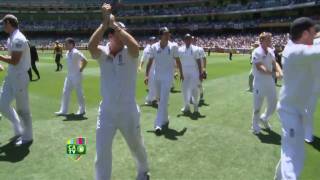 Englands Sprinkler Dance After Retaining The Ashes 201011 [upl. by Ashelman]