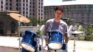 Drum Lesson Simple SixteenthNote Fills Part 2 [upl. by Snilloc]