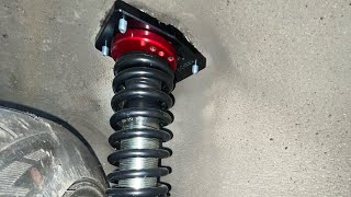 Porsche 924 Coilovers Ep 3 Revenge of the parts supplier [upl. by Tomchay]