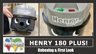 Numatic Henry 180 Plus Unboxing amp First Look [upl. by Atinram]