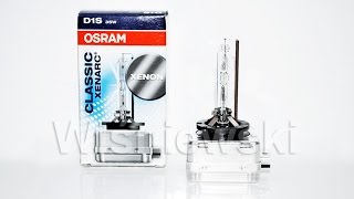 D1S OSRAM 66140 XENARC CLASSIC XENON [upl. by Arahk576]