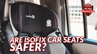 The Difference Between Isofix and Safety Belt Car Seats  Which is best [upl. by Oisor]