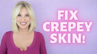 How To FIX CREPEY BODY SKIN What Works BEST [upl. by Gonzales]