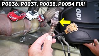 CODE P0036 P0037 P0038 P0054 OXYGEN SENSOR HYUNDAI KIA 24 GDI ENGINE [upl. by Kiran]