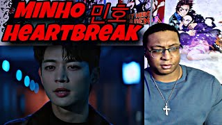 MINHO 민호 Heartbreak MV REACTION [upl. by Gnuhc]