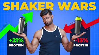 PLASTIC SHAKER VS METAL SHAKER  ARE YOU BUYING THE RIGHT PROTEIN SHAKER BOTTLE  health fitness [upl. by Annert604]