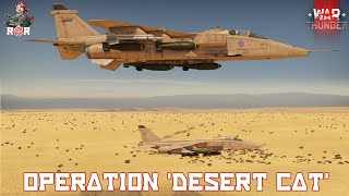 Operation Desert Cat  SEPECAT Jaguar GR1 War Thunder CinematicKill Compilation [upl. by Alleuqram]