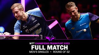 FULL MATCH  Ruwen FILUS vs Mattias FALCK  MS R32  WTTFrankfurt 2023 [upl. by Akeyla]