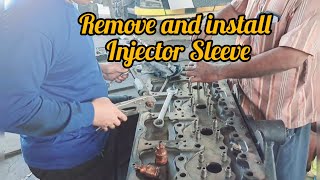 How to Remove and Install Injector Sleeves [upl. by Ayel585]