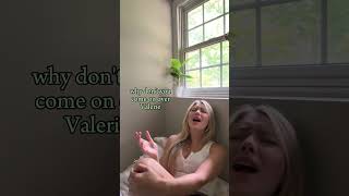 Singing a cover of quotValeriequot by Amy Winehouse [upl. by Adniles531]