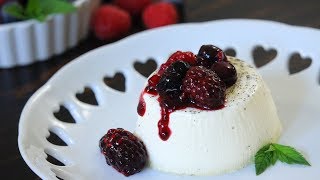 Classic Italian Panna Cotta Recipe  How Tasty Channel [upl. by Eerok]