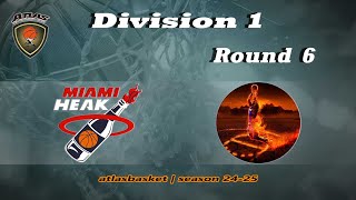 Atlasbasket  Div 1Round 6  MIAMI HEAK vs ΡΟΥΚΟΥΝΕΣ [upl. by Nura]