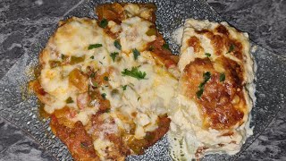 Recette descalope de poulet aux poivrons gratinée [upl. by Bird914]