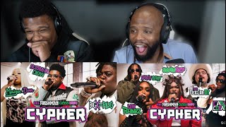 2024 XXL Freshman Cypher  POPS REACTION [upl. by Gnues]