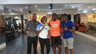 Double Max 30 insanity workout with Afande the Reptile at Perfect Body Gym Kakamega [upl. by Tingey]