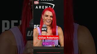 Gillian Robertson on Fighting Michelle Waterson at UFC 303 [upl. by Tannenwald753]