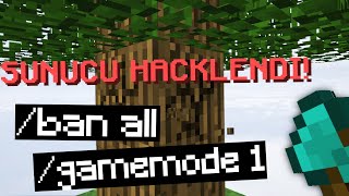 SUNUCUYU HACKLEDİM minecraft troll [upl. by Felt]