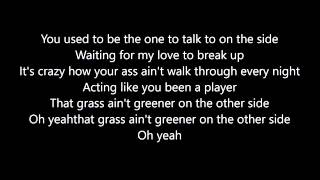 Chris Brown  Grass Aint Greener Lyrics On Screen [upl. by Noyrb]