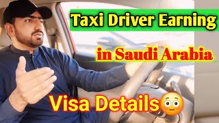 taxi driver jobs in saudi arabia 2024  Taxi driver salary wrok Visa [upl. by Aierbma]