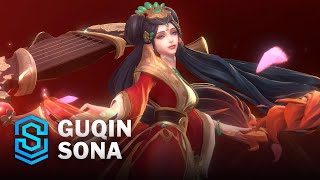 Guqin Sona Wild Rift Skin Spotlight [upl. by Craig]